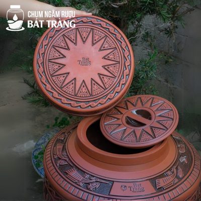 Chum Gốm Khắc Nổi Hoa Văn Đông Sơn Âu Lạc CS-03
