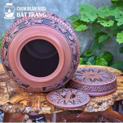 Chum Gốm Khắc Nổi Hoa Văn Đông Sơn Âu Lạc CS-03
