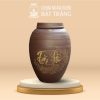 Chum Sành Không Tráng Men Họa Tiết Tài Lộc CS-01