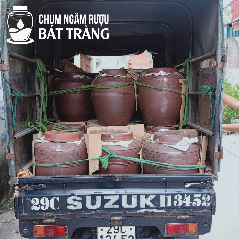 Chum rượu Bát Tràng vận chuyển