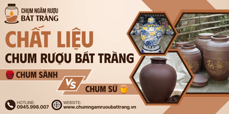 Chất liệu chum ngâm rượu Bát Tràng