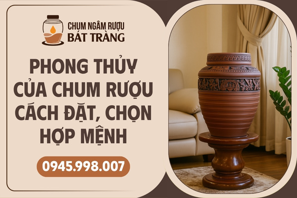 Phong thủy của chum rượu Bát Tràng