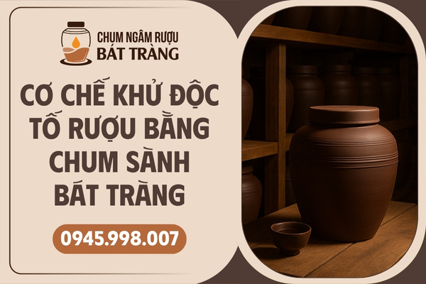 Cơ chế khử độc của chum sành