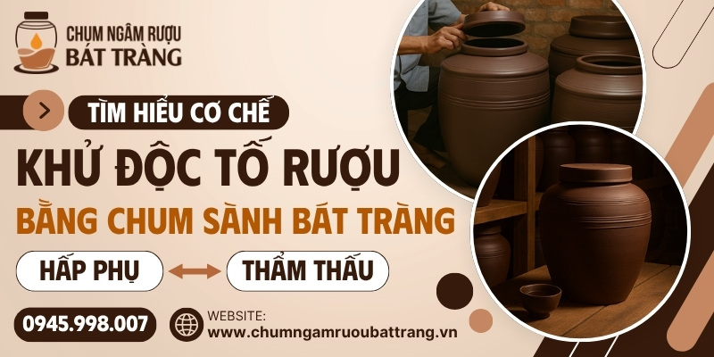 Cơ chế khử độc của chum sành 