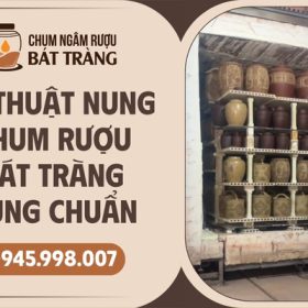 Kỹ thuật nung chum rượu Bát Tràng