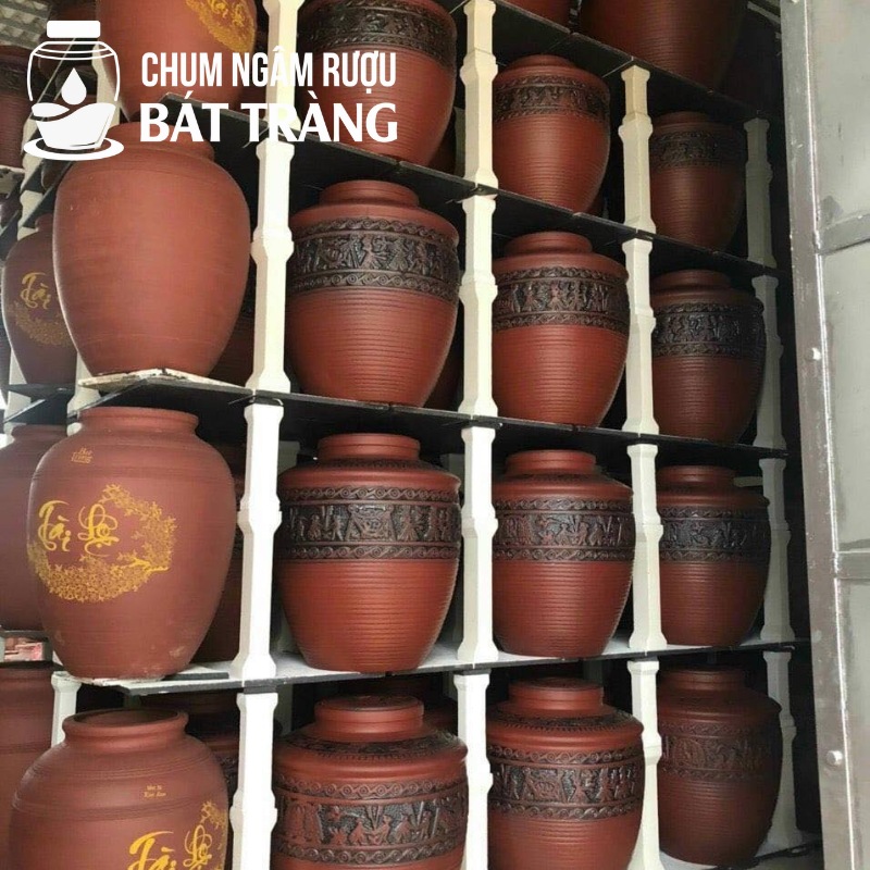 Nung chum rượu Bát Tràng