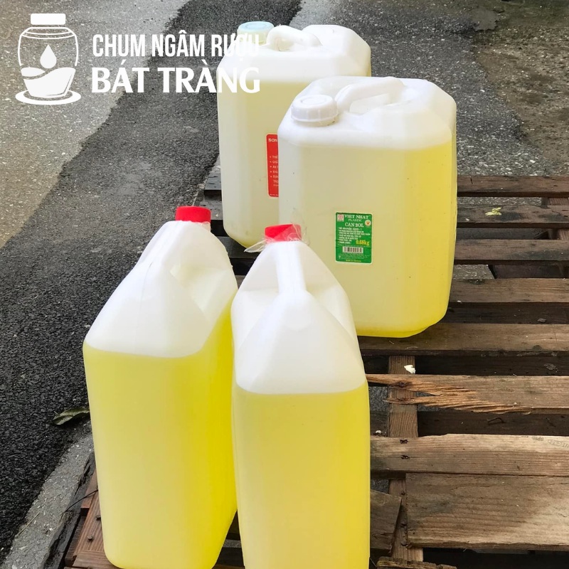 Can nhựa ngâm rượu 