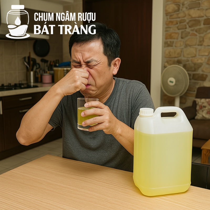 Can nhựa ngâm rượu 